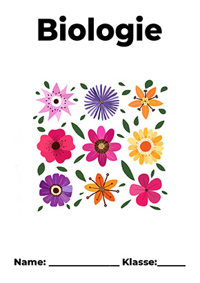 Deckblatt Biologie Blumen