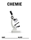 Chemie Mikroskop Deckblatt
