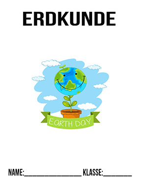 Deckblatt Erdkunde Earth Day