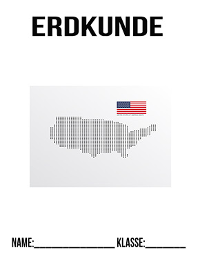 Deckblatt Erdkunde Geographie Amerika