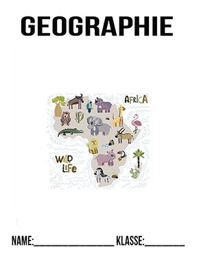 Deckblatt Geographie Afrika Tiere