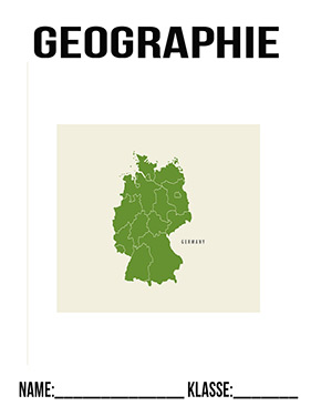 Deckblatt Geographie Bundesländer