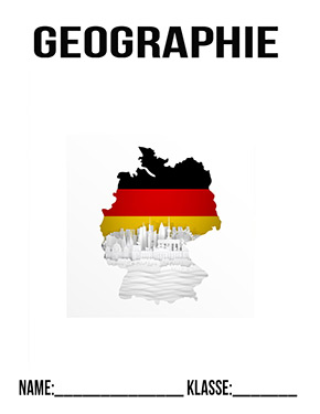 Deckblatt Geographie Deutschland