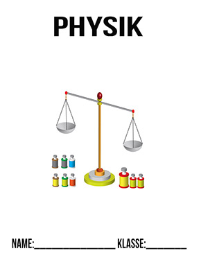 Deckblatt Physik Waage