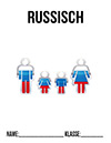 Russisch Familie Deckblatt