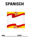 Spanisch Flagge Deckblatt