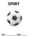 Sport Fussball Deckblatt