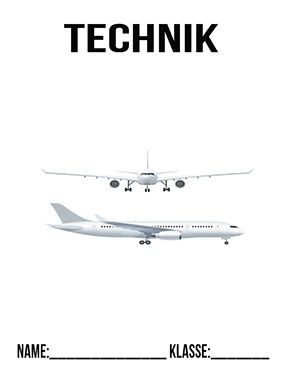 Deckblatt Technik Flugzeuge