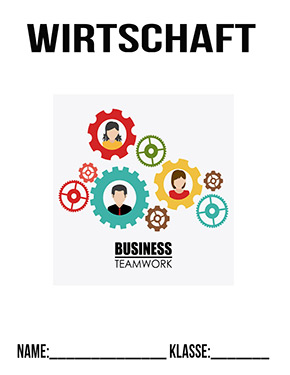 Deckblatt Wirtschaft Teamwork
