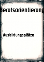 Deckblatt Berufsorientierung
