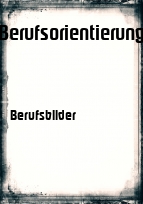 Deckblatt Berufsorientierung