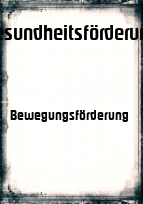 Deckblatt Gesundheitsförderung