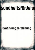 Deckblatt Gesundheitsförderung