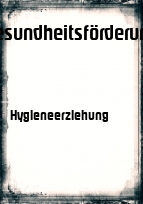 Deckblatt Gesundheitsförderung