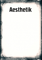 Deckblatt Aesthetik