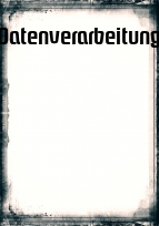 Deckblatt Datenverarbeitung