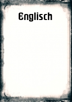Deckblatt Englisch