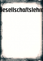 Deckblatt Gesellschaftslehre
