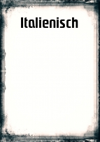Deckblatt Italienisch