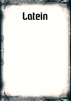 Deckblatt Latein