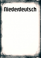Deckblatt Niederdeutsch
