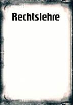 Deckblatt Rechtslehre