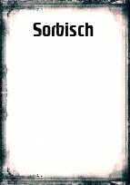 Deckblatt Sorbisch