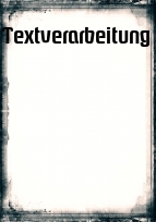 Deckblatt Textverarbeitung