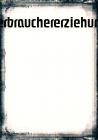 Deckblatt Verbrauchererziehung