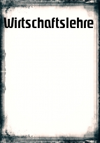 Deckblatt Wirtschaftslehre