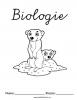 Biologie Deckblatt Tiere Deckblatt zum Ausdrucken