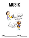Deckblatt Musik DIN A4