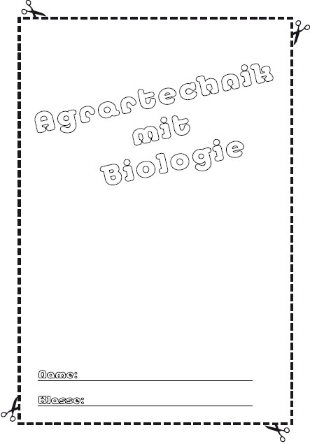 Deckblatt Agrartechnik mit Biologie 2