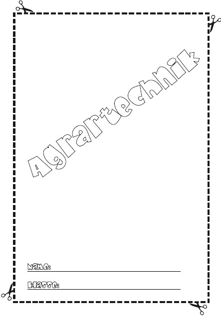 Deckblatt Agrartechnik