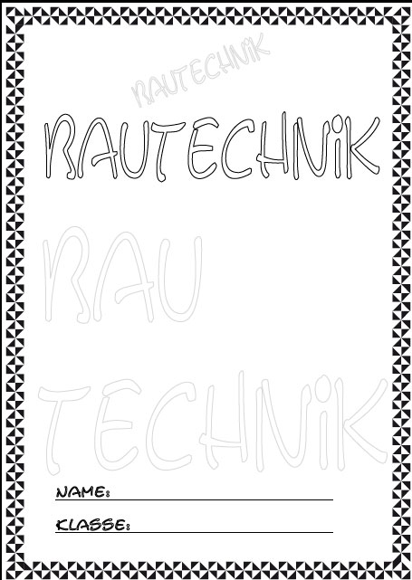 Deckblatt Bautechnik 2