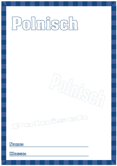 Deckblatt Polnisch