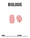 Biologie Gehirn Deckblatt