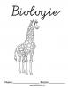 Biologie Giraffe Deckblatt
