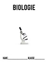 Biologie Mikroskop Deckblatt