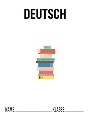 Deckblatt Deutsch Bücher