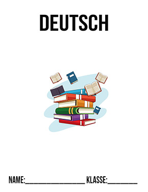 Deckblatt Deutsch fliegende Bücher