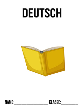 Deckblatt Deutsch gelbes Buch