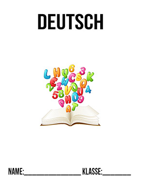 Deckblatt Deutsch offenes Buch