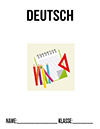 Deutsch Schreibblock Deckblatt