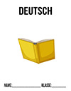 Deutsch gelbes Buch Deckblatt