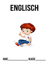 Englisch Junge Deckblatt