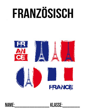 Deckblatt Französisch 6 Klasse