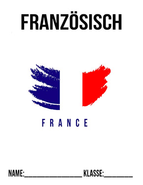 Deckblatt Französisch France