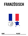 Französisch Frankreich Deckblatt