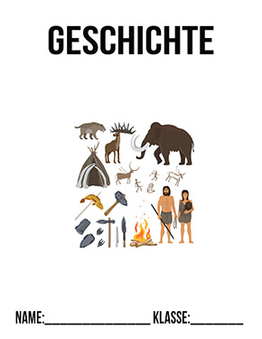 Deckblatt Geschichte Steinzeit
